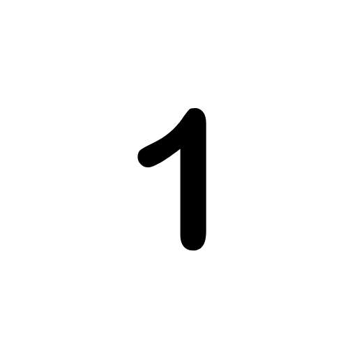 number 1